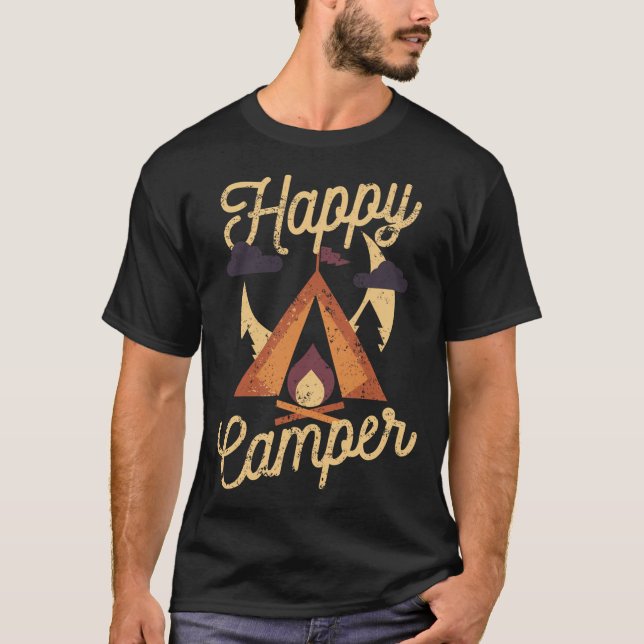 Happy Camper T-Shirt (Front)