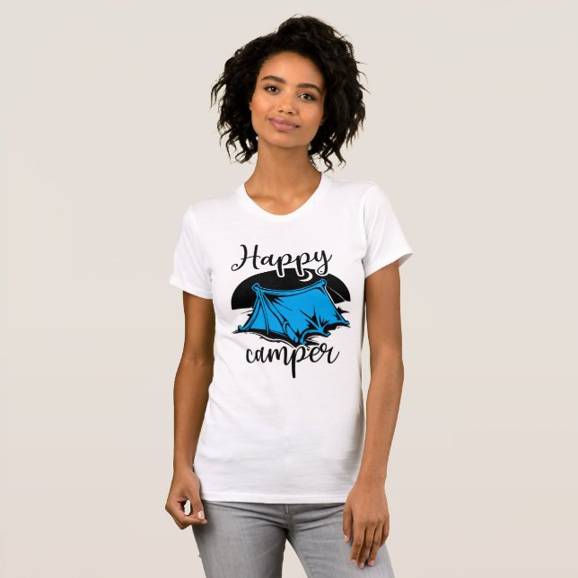 Happy Camper T-Shirt (Front Full)