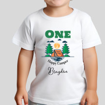 Happy Camper T-Shirt Kids Birthday Party
