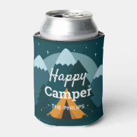 Happy Camper Tent and Mountains