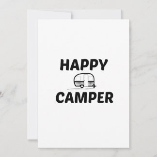 HAPPY CAMPER THANK YOU CARD
