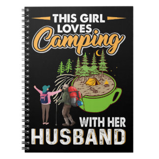 Happy Camper This Girl Loves Camping Notebook