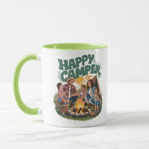 Happy Camper Toddler T-shirt (1) Mug