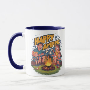 Happy Camper Toddler T-shirt (2) Mug