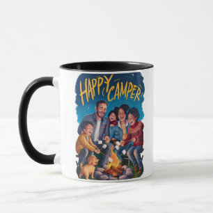 Happy Camper Toddler T-shirt (3) Mug