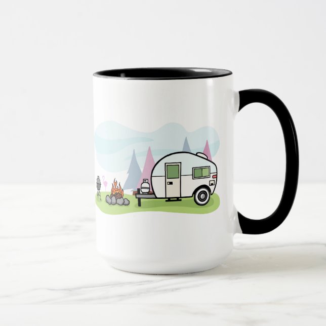 Happy Camper Trailer Mug (Right)