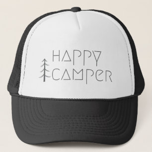 happy camper. Trucker Hats & Caps