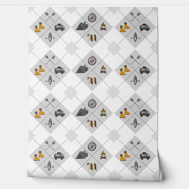 Happy Camper Wallpaper (Unrolling)