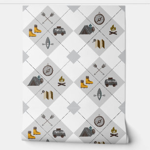 Happy Camper Wallpaper