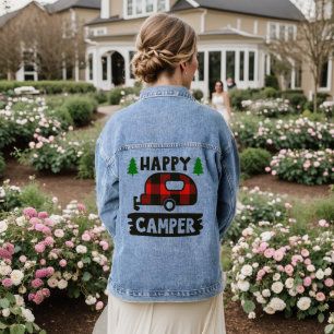 Happy Camper Women's Denim Jacket