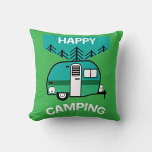 Happy Campers Caravaner Camper Cushion