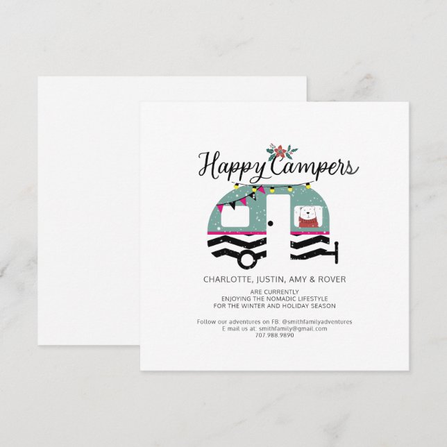 Happy Campers Christmas Moving (Front/Back)