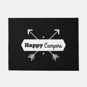 Happy Campers Door Mat