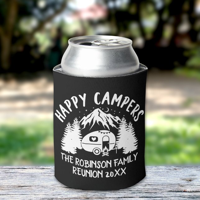 Happy Campers Family Reunion Can Cooler (Creator Uploaded)