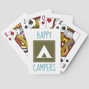 Happy Campers Playing Cards