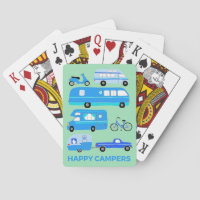 HAPPY CAMPERS Retro Motorhome RV Trailers
