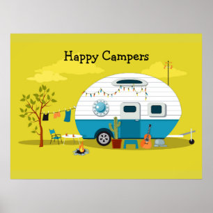 Happy Campers trailer Poster