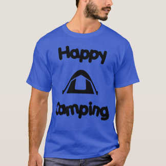 happy camping retro T-Shirt