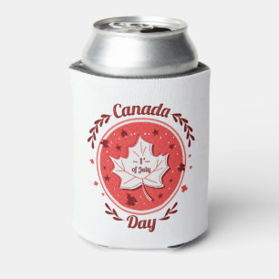 Happy Canada Day  Can Cooler