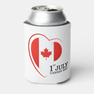Happy Canada Day  Can Cooler