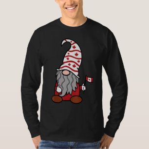 Happy Canada Day  Canadian Pride Gnome Flag 1th Of T-Shirt