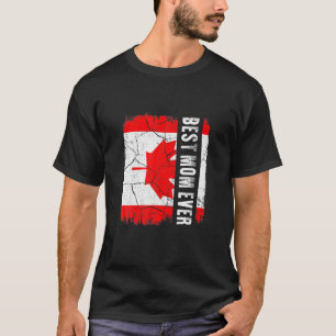 Happy Canada Day Funny Maple Leaf Canadian Flag Ki T-Shirt