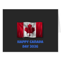 Happy Canada Day Greeting Card