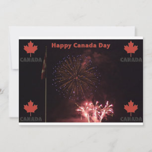 Happy Canada Day invitation