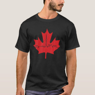 Happy Canada Day Maple Leaf Flag Vintage Patriotic T-Shirt