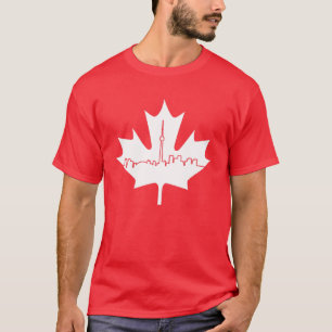 Happy Canada Day Maple Leaf Flag Vintage Patriotic T-Shirt