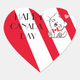 Happy Canada Day Sticker