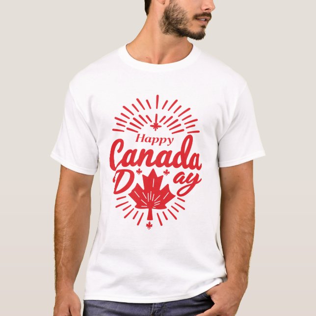 Happy Canada Day T-shirt best (Front)