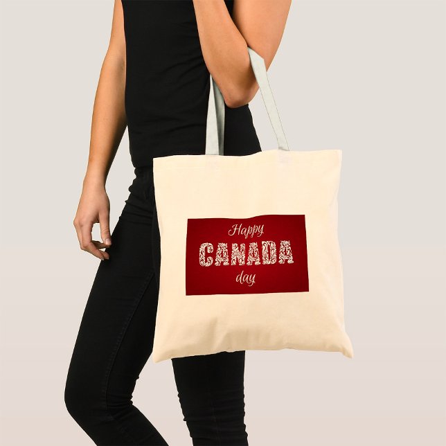 Happy Canada Day Tote Bag (Creator Uploaded)