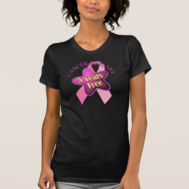 Happy Cancer-versary T-Shirt (Front)