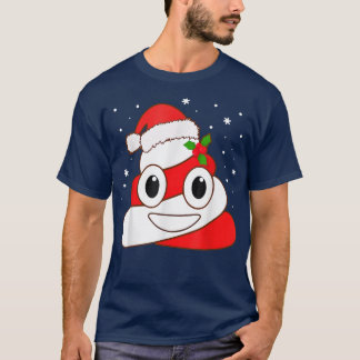 Happy Candy Goodies Poop Joke Humour Funny Christm T-Shirt