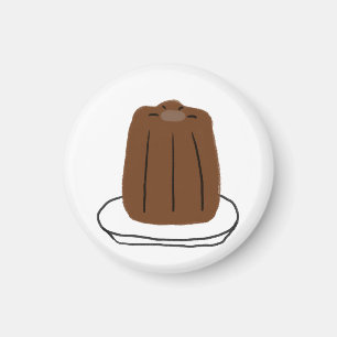 Happy Canelé French Pastry Gift Magnet