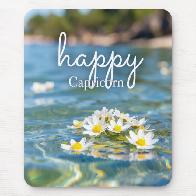 Happy Capricorn MousePad (Front)
