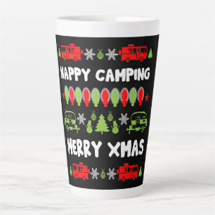 Happy Caravan Christmas Season  Latte Mug