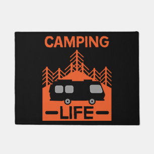 Happy Caravaner Caravan Gifts Caravanning Mu Doormat
