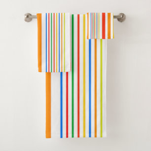 Happy Caribbean Fun Colours Bathroom Towel Sets