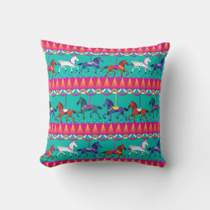 Happy carousel cushion