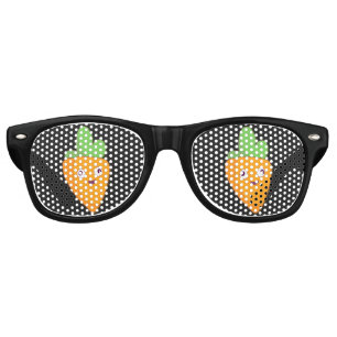 Happy Carrot Top 🥕 Retro Sunglasses