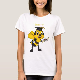 Happy cartoon bee graduation T-Shirt