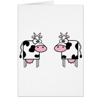 Happy Cartoon Cows