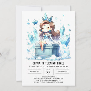 Happy Castle Princess Birthday Invitation