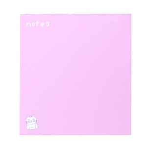 Happy Cat 5.5" x 6" Notepad - 40 pages