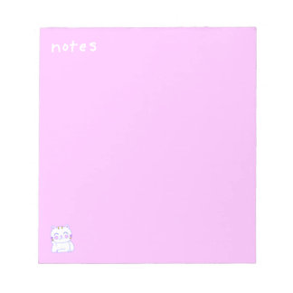 Happy Cat 5.5" x 6" Notepad - 40 pages