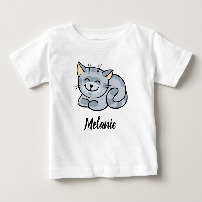 Happy cat baby T-Shirt (Front)