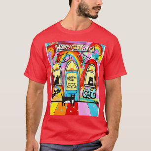 Happy Cat Cafe T-Shirt