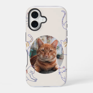Happy Cat Day! iPhone 16 Case